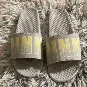 Brand new size small Victoria’s Secret pink slides
